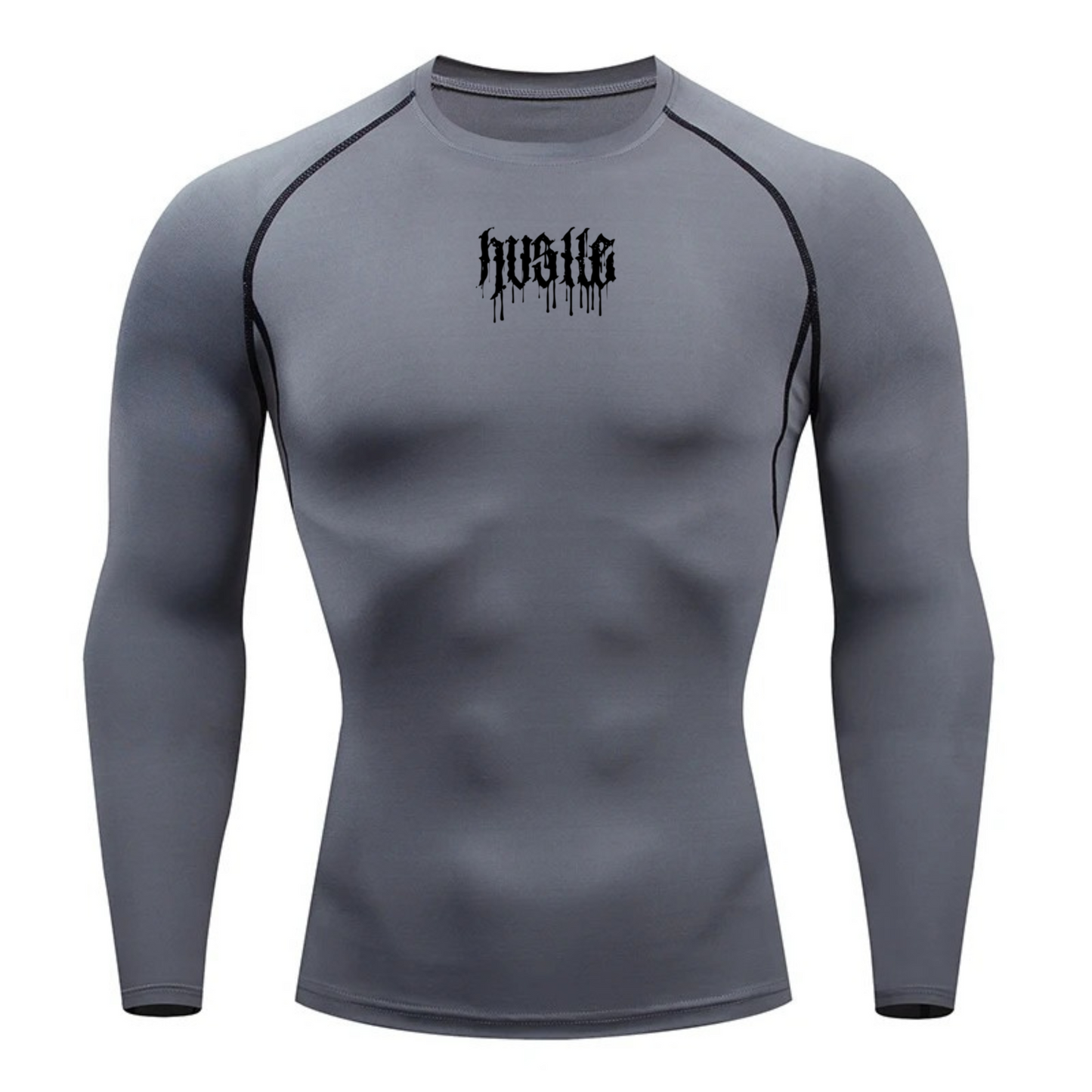 Hustle Compression- Shirt (lang)