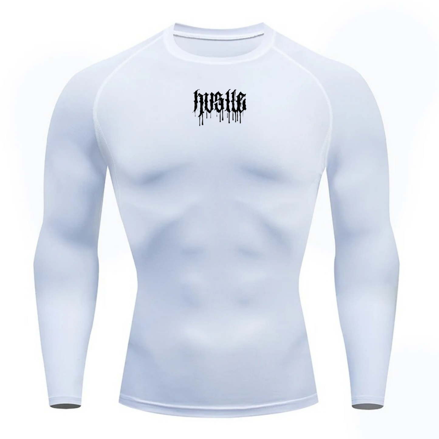 Hustle Compression- Shirt (lang)